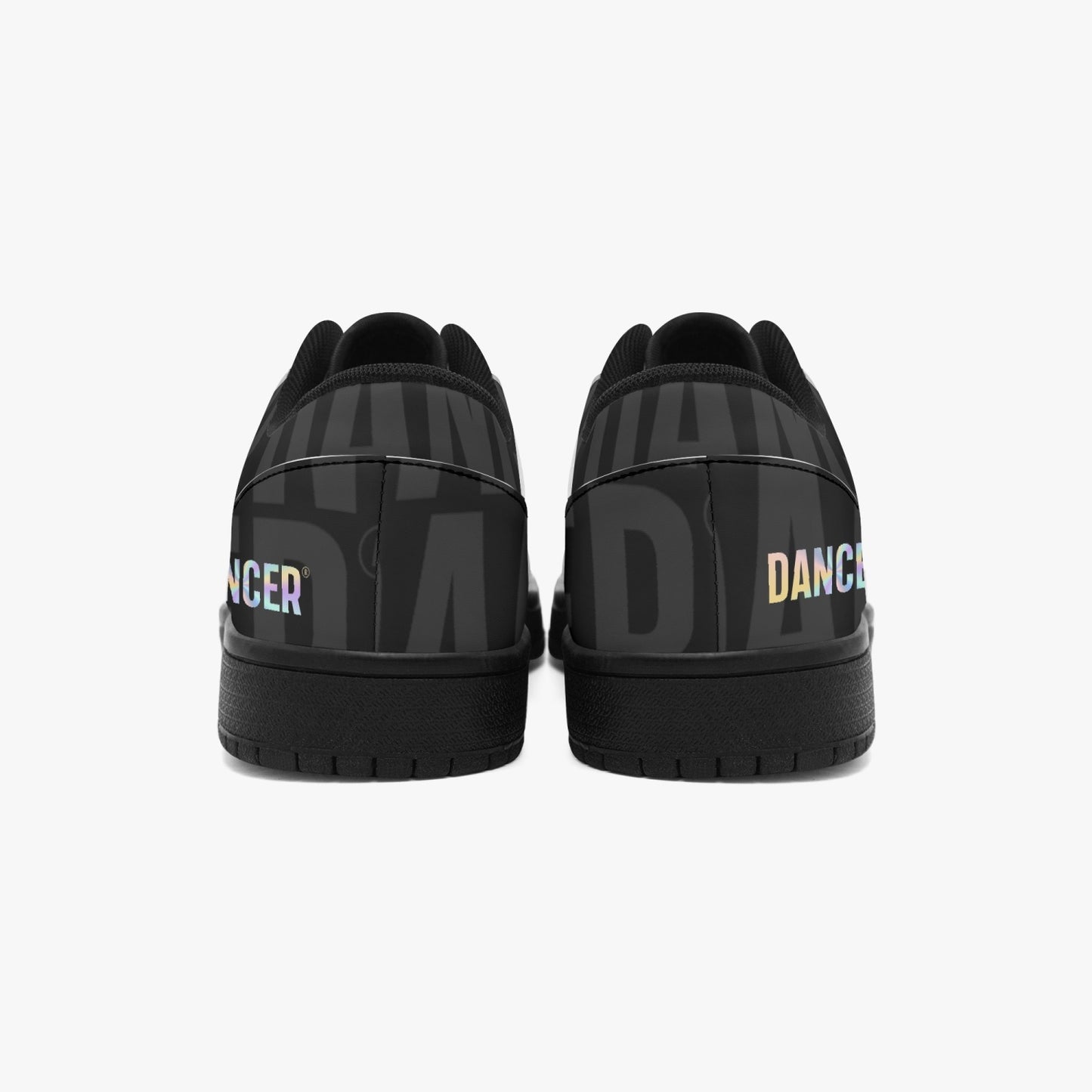 DANCER® Low-Top Leather Sneakers - Black Sole